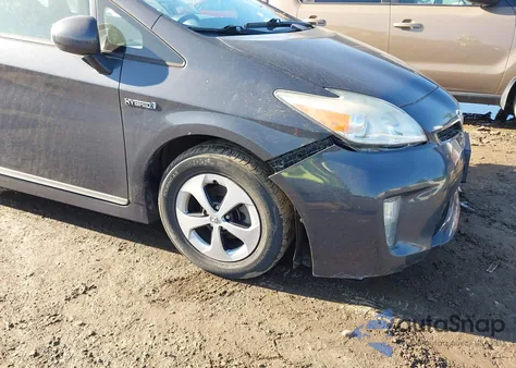 2012 Toyota Prius Four из США, поврежденный, VIN JTDKN3DU0C1600900